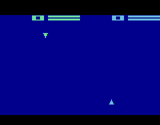 Combat title screen for Atari 2600